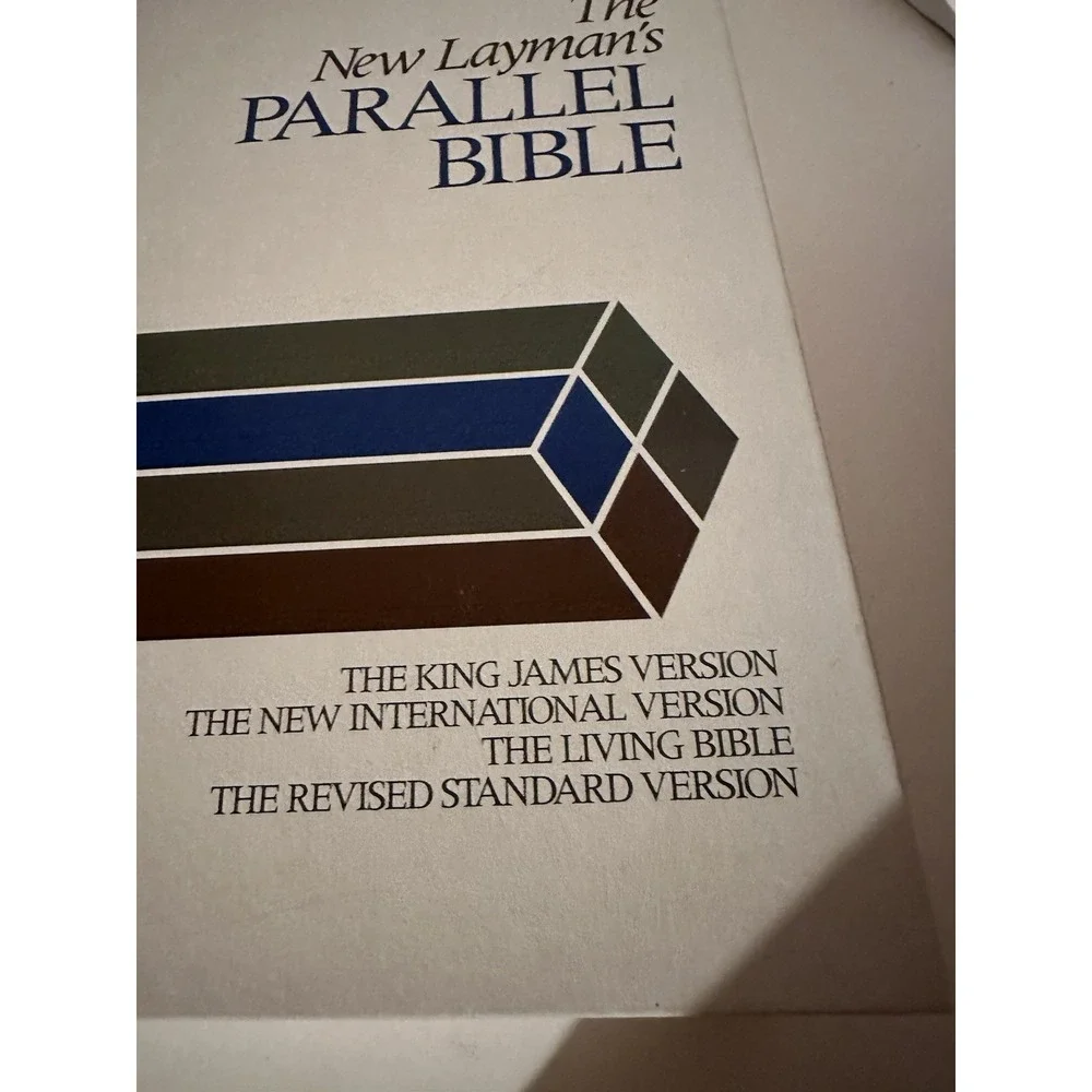 The New Layman's Parallel Bible KHV NIV TLB RSV Zondervan HC 2d Edition